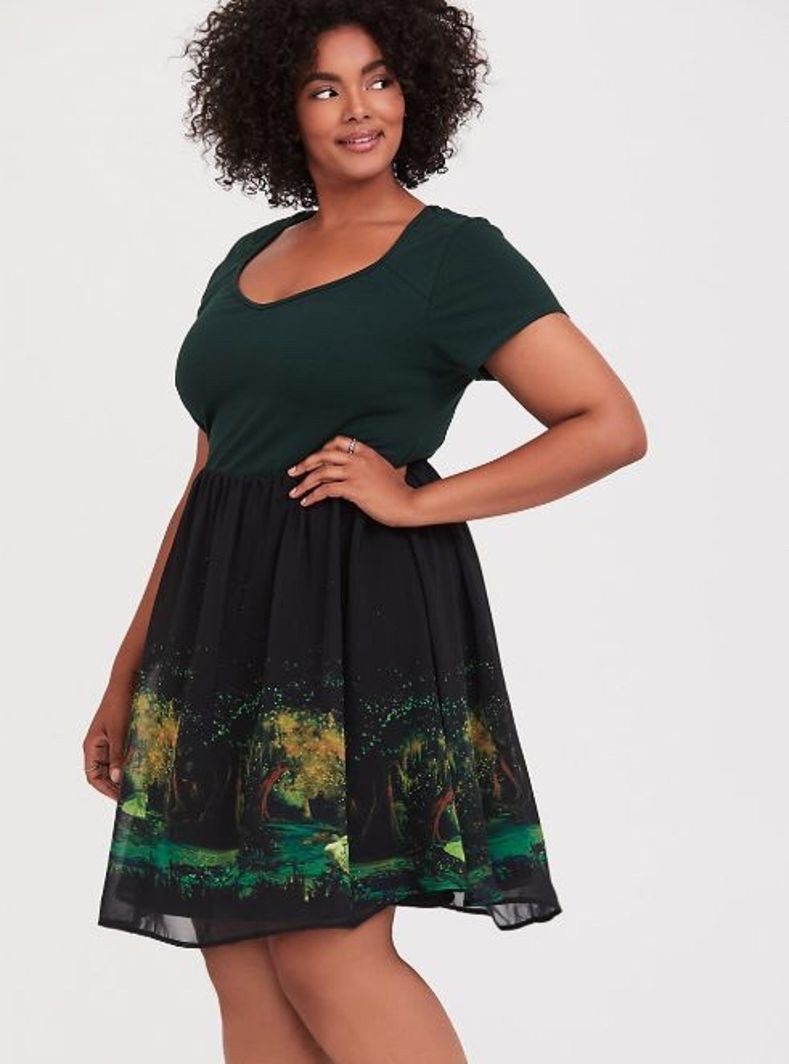 Torrid Disney Princess and the Frog dress women’s size 4X
