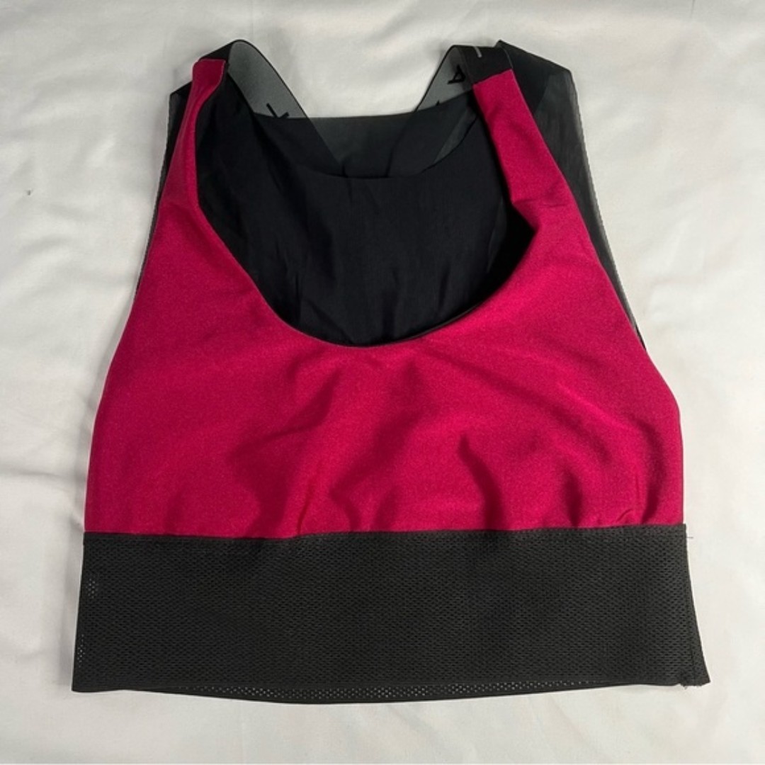 Koral Size Pink Black S Utopia Mesh Sports Bra Racerback Gym Active Strappy