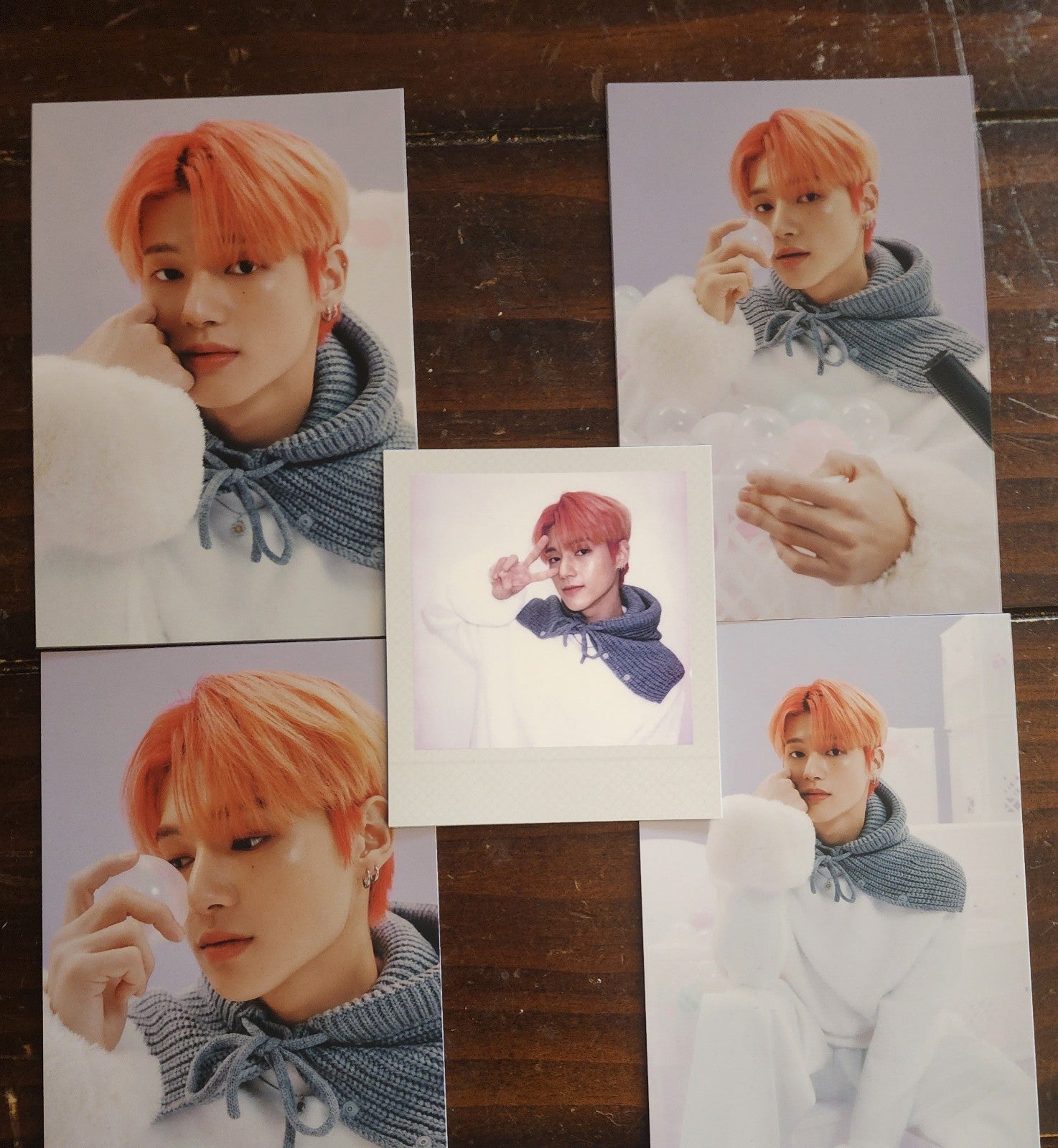 ATEEZ Winter MD Snowman Factory Photo Sets