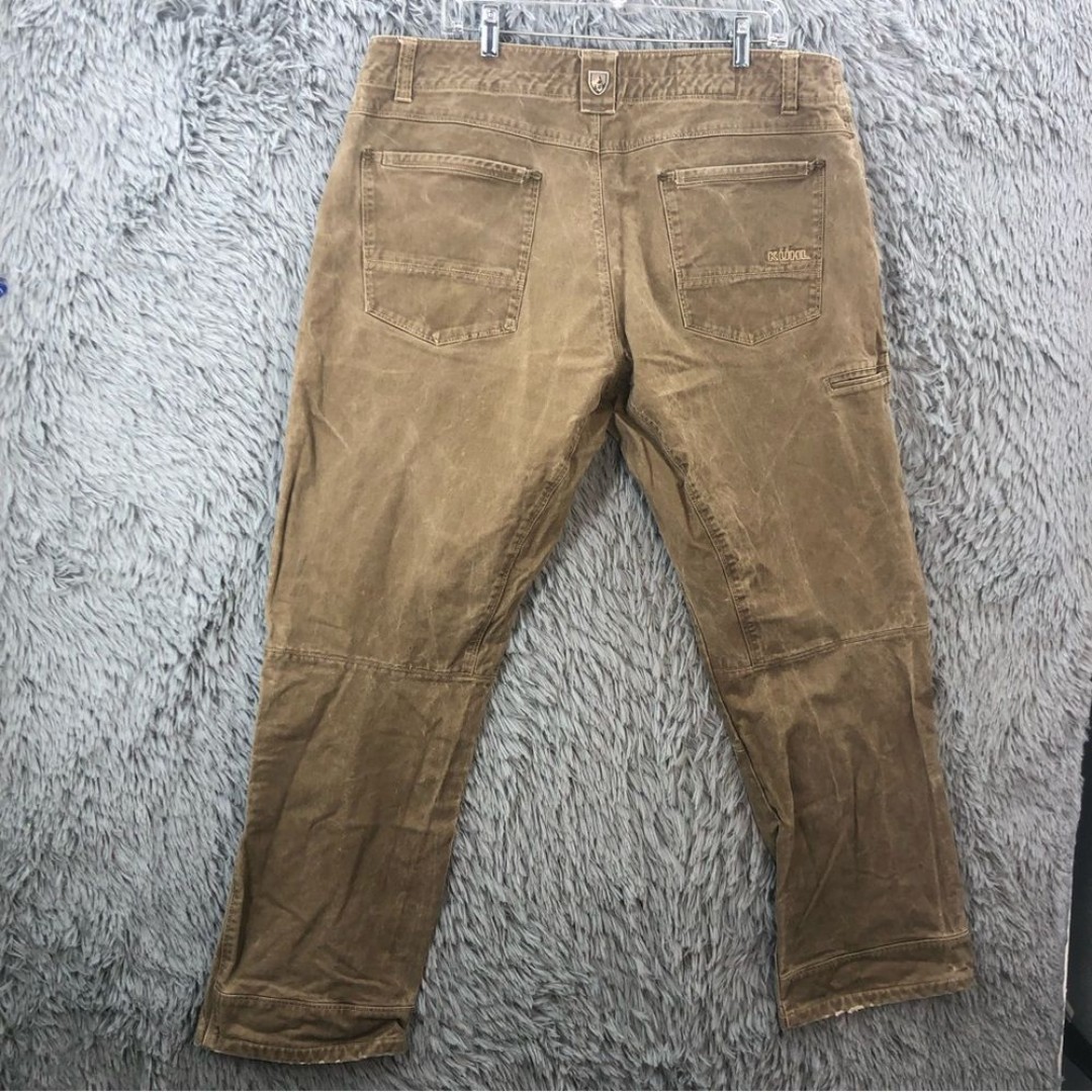 Kuhl Mens 40 x 30 Crag Hiking Vintage Patina Dye Born in the Mountains Pants