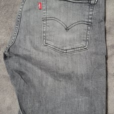 Levis 510 Dark Grey Skinny Jeans 33x30