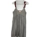 Samant Chauhan Striped w/ Red Accent Tassels Babydoll Dress