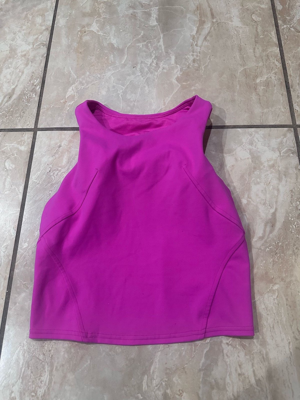 Sonic Pink Lululemon Invigorate Training Tank Top Size 4