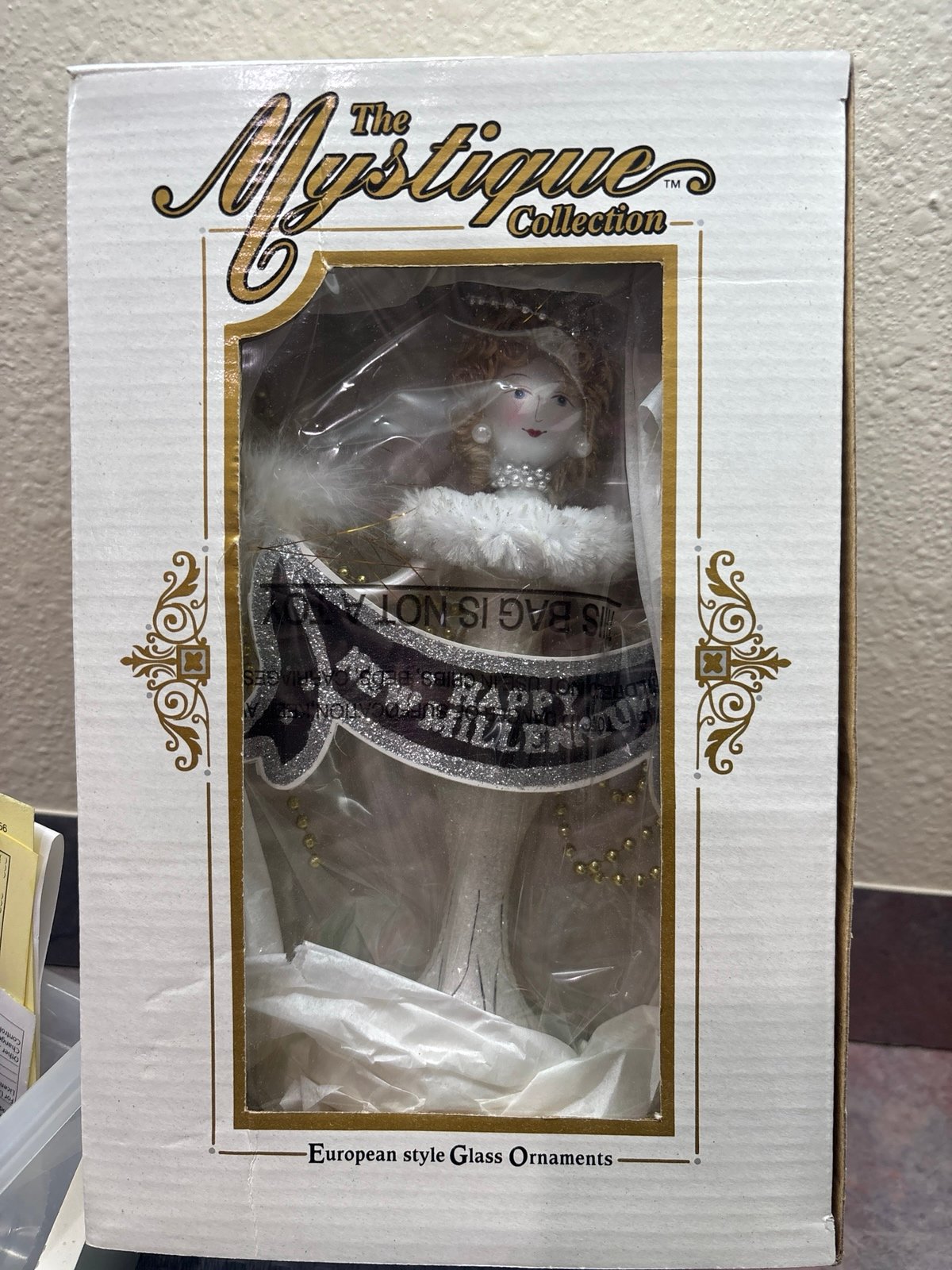 NIB The Mystique Collection Happy New Millennium KURT ADLER Ornament