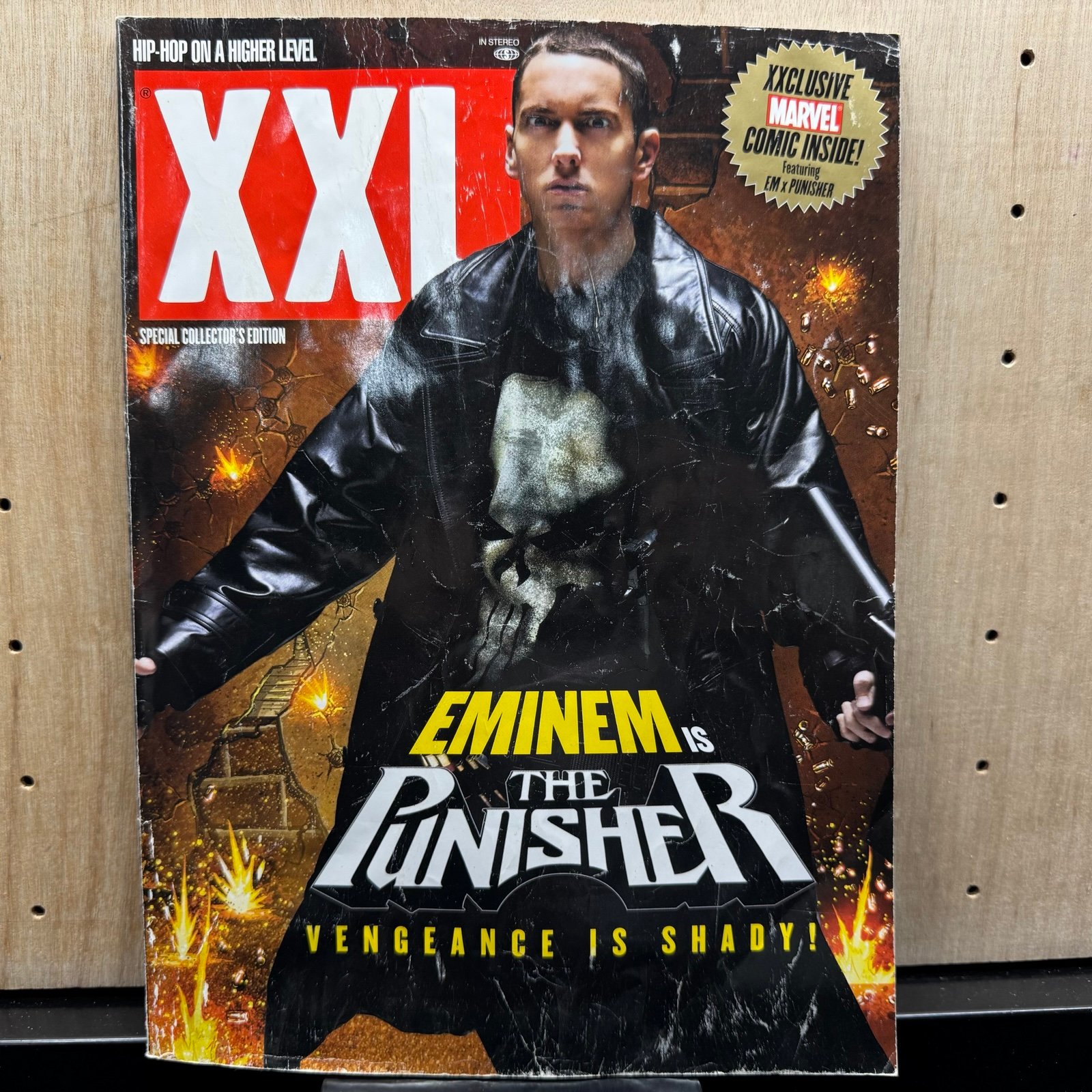 XXL Magazine: June 2009 Eminem The Punisher Marvel Comic Rare Collectors Edition