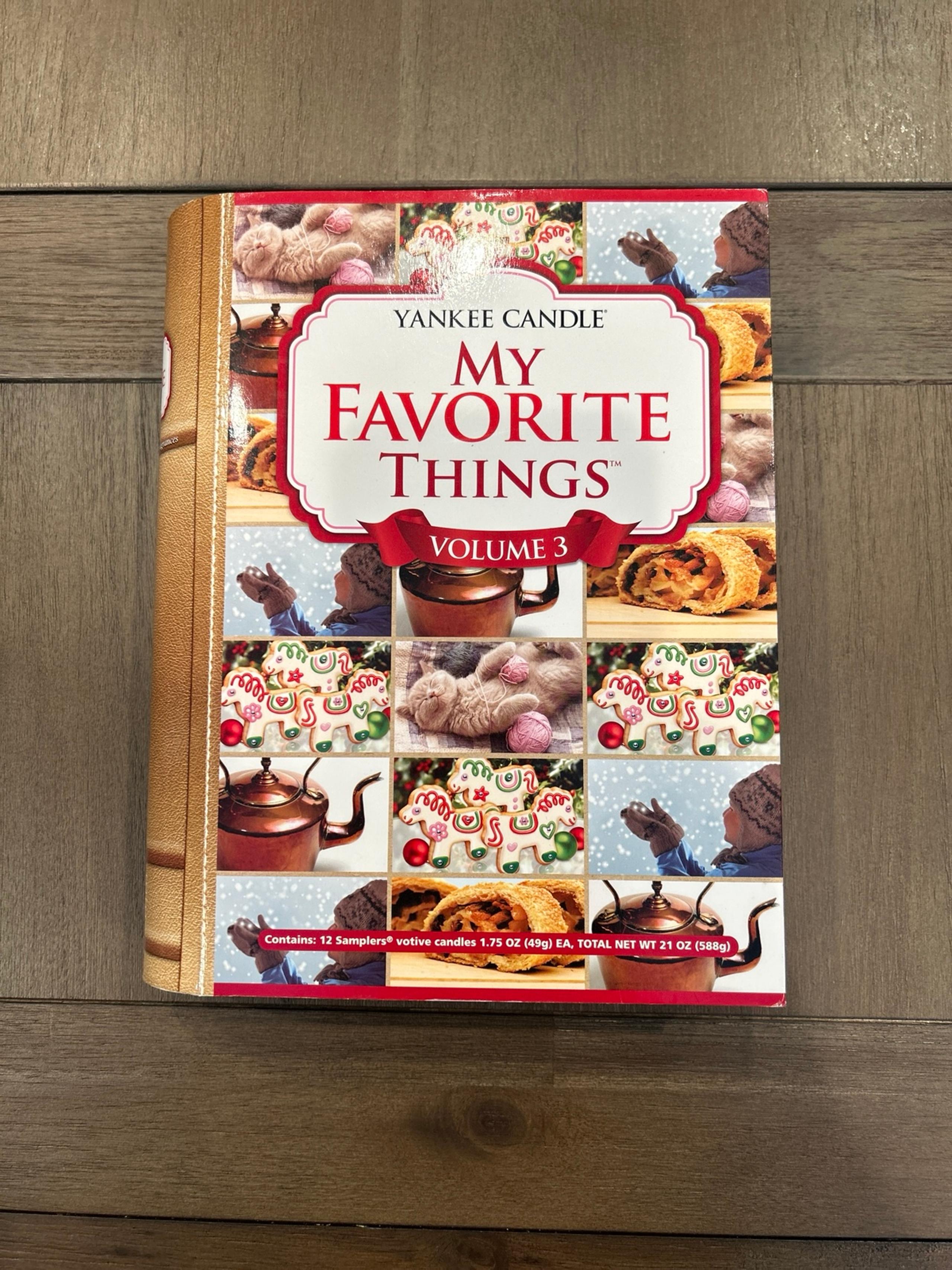 Yankee Candles My Favorite Things Sample votive candles Retired Scents