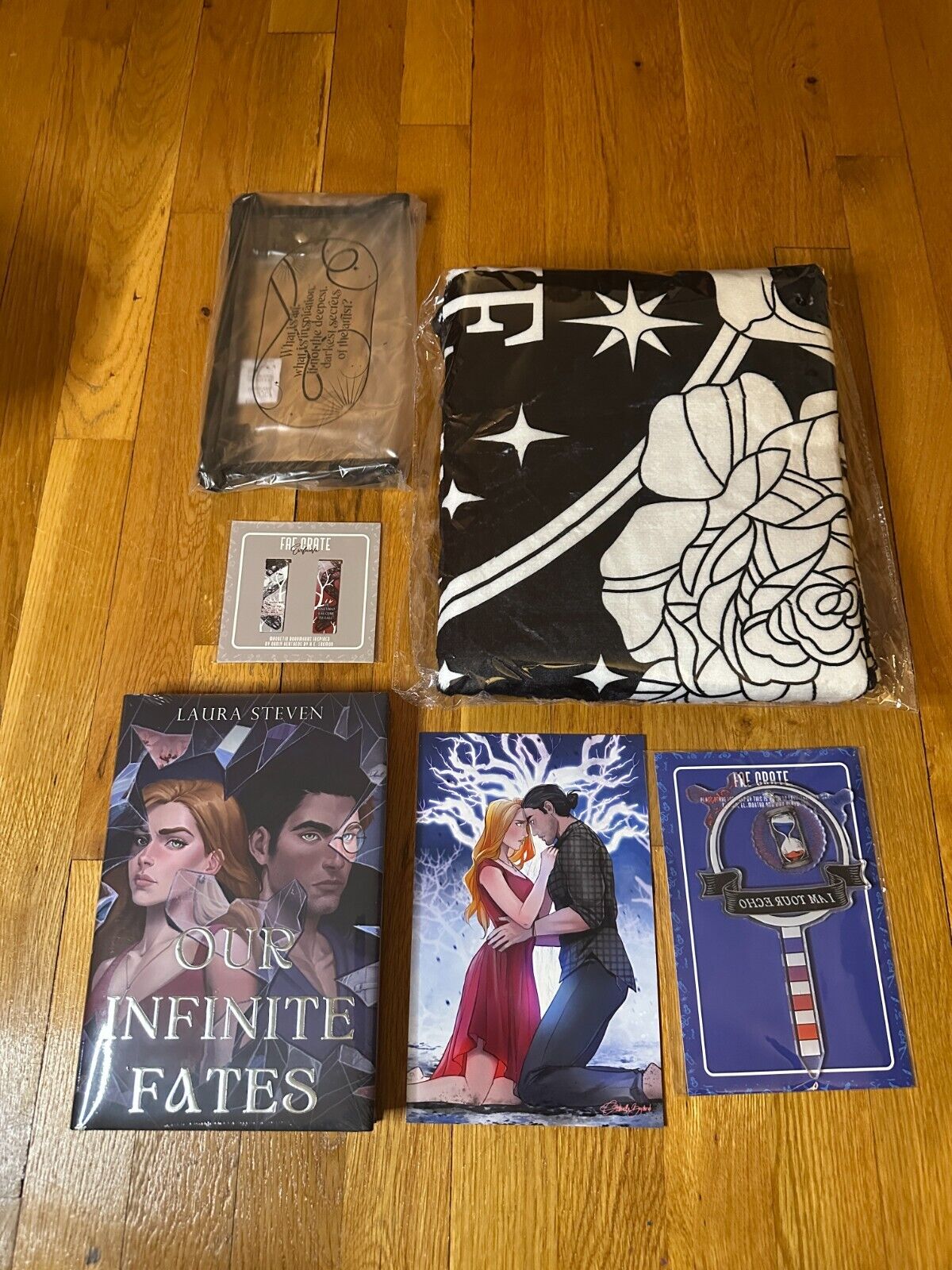 Faecrate March Full Box with Goodies - Our Infinite Fates By Lauren Steven