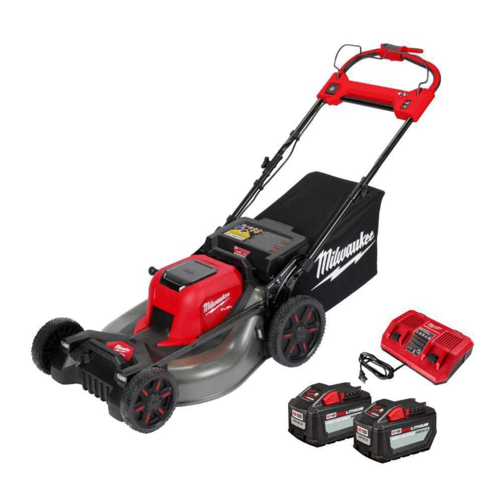 Milwaukee M18 FUEL Brushless Cordless 21 in. Dual Battery Self-Propelled Mower