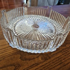 Marquis by Waterford heritage 16' large footed platter