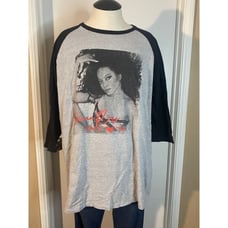 Diana Ross Thank You Tour 2022 Baseball Tee Size XL 3/4 Sleeve