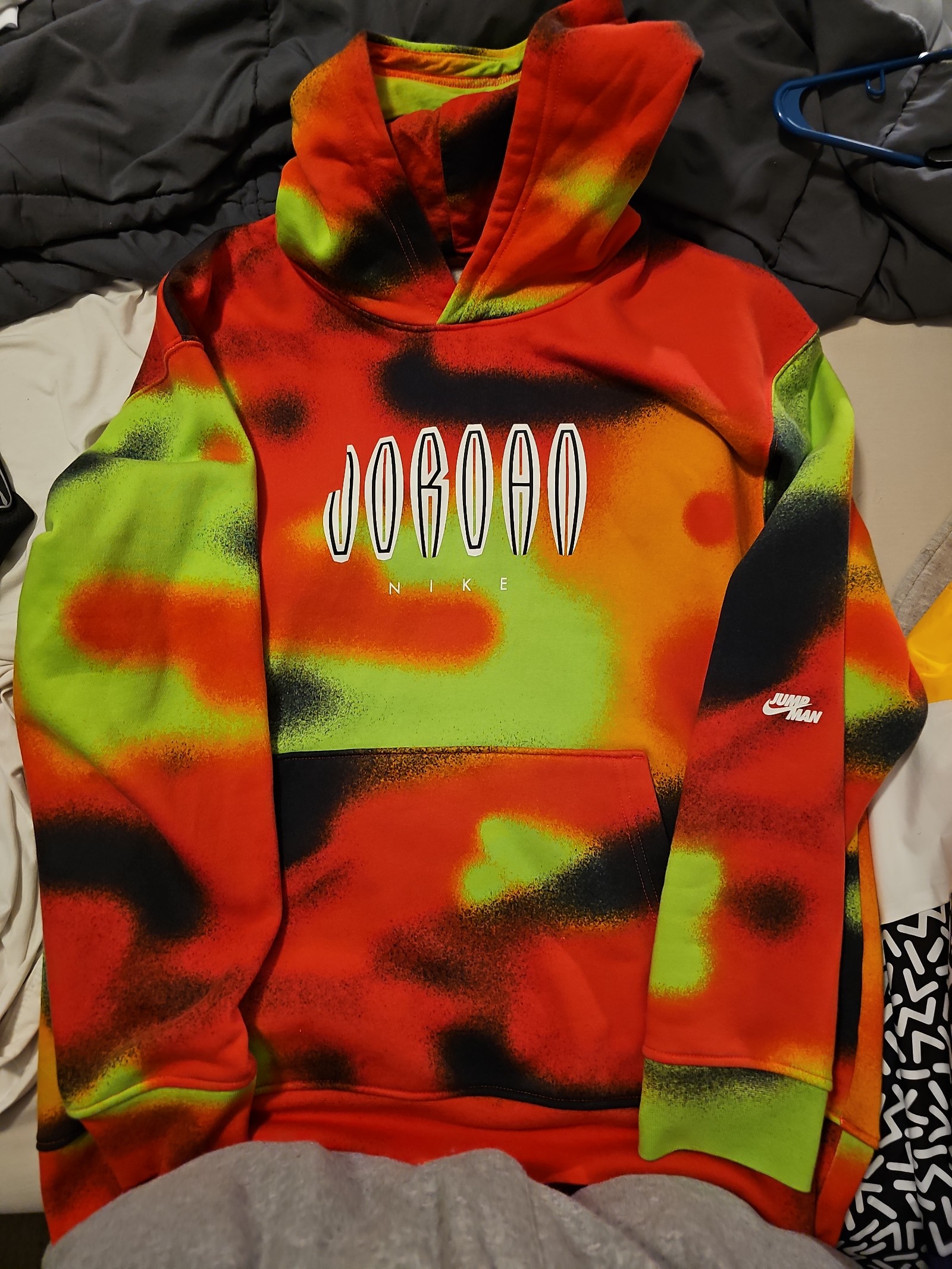 Jordan Multi Color Hoodie Size L