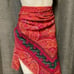 Gorgeous vtg Bloomingdales wool crepe shawl