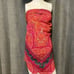 Gorgeous vtg Bloomingdales wool crepe shawl