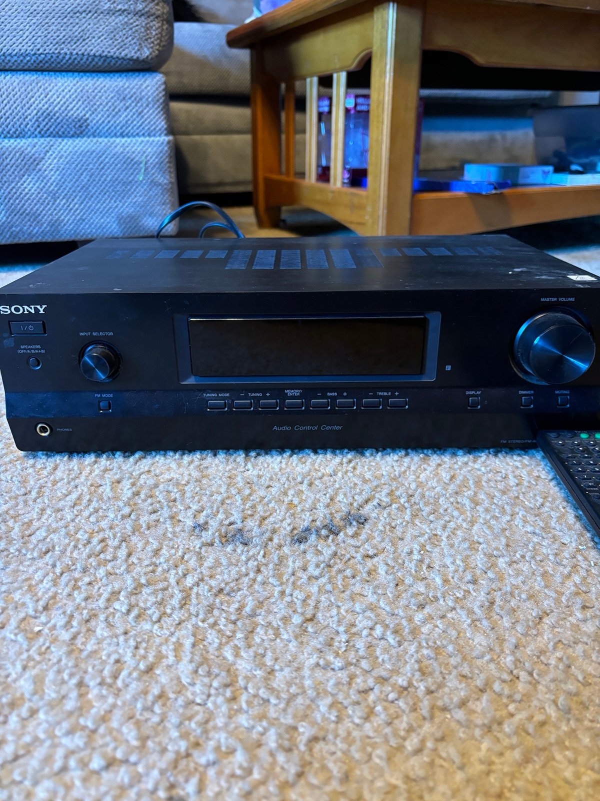 Sony FM Stereo/FM-AM Receiver