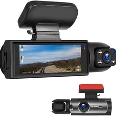 Dual Dash Cam for Cars Front and Inside 3.16 inch IPS Screen 1080P HD DVR Camera