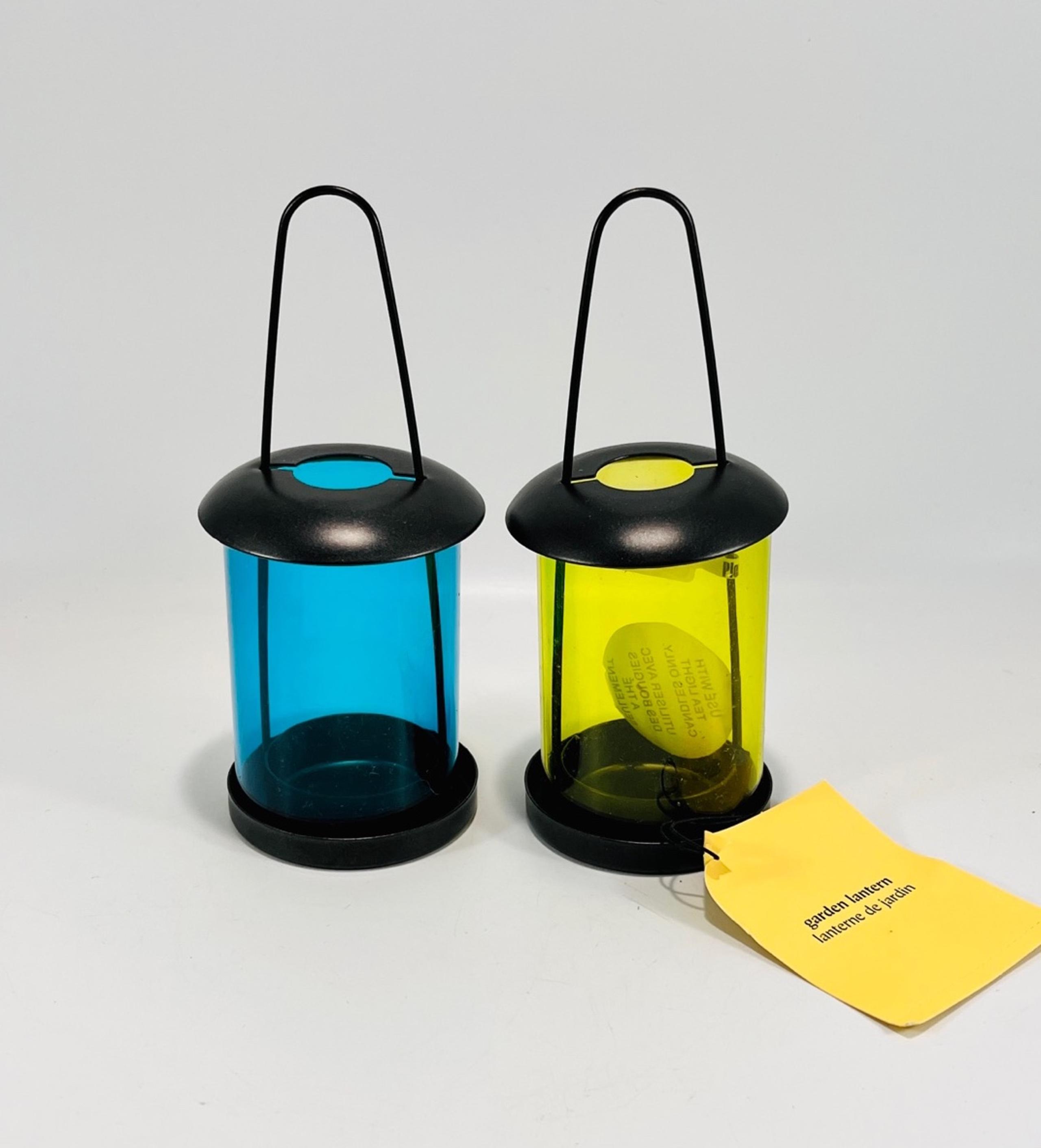 Set of 2 Pier 1 Small Tealight Candle Lantern