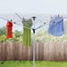 Portable Outdoor Adjustable Clothesline Dryer Laundry Rack Cloth Drying Umbrella