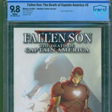 Fallen Son: The Death of Captain America #5 (Slab)