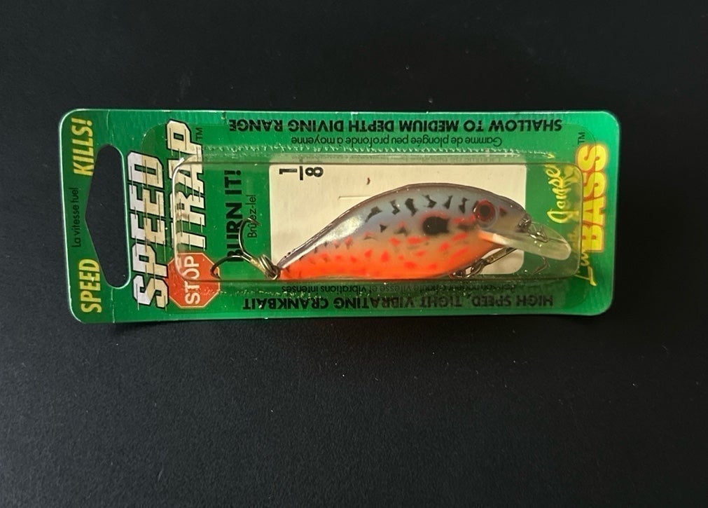 Vintage NOS Luhr Jensen (Pre-Rapala) Speed Trap Fishing Lure