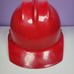 Vintage Bullard Hard Boiled Hard Hat Model 3000 Versalyte w/ Liner RED Safety