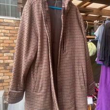 Tornado Mart Plaid Hooded L