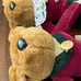 Vintage Hanford's Fox English Riding Plush Equestrian Decor Shelf Sitter Pair