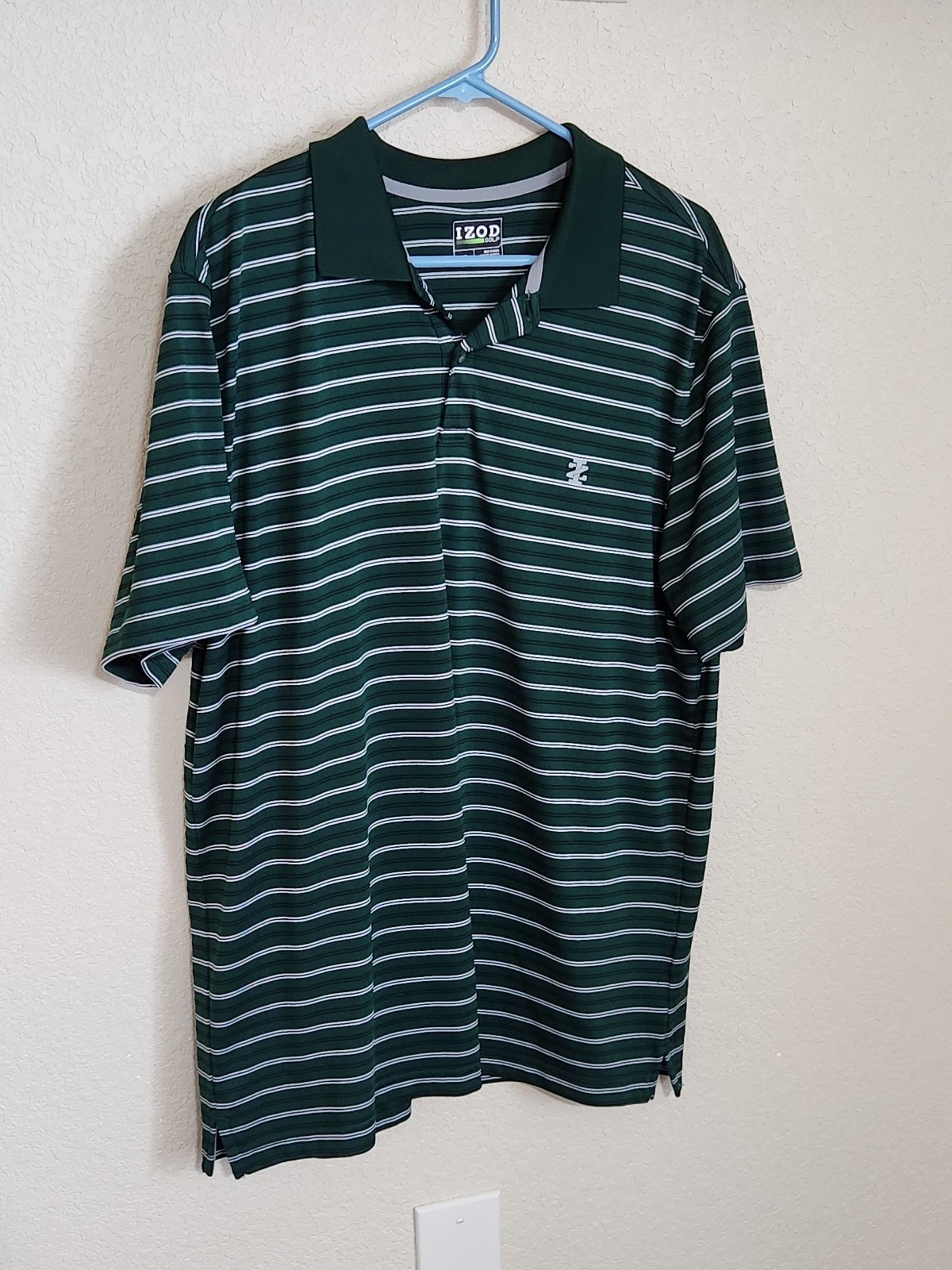 IZOD mens large golf polo