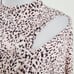 n:Philanthropy Twist sweater pink animal print cut-out NEW