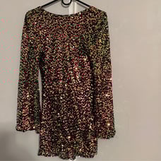 NWT Sequins mini dress