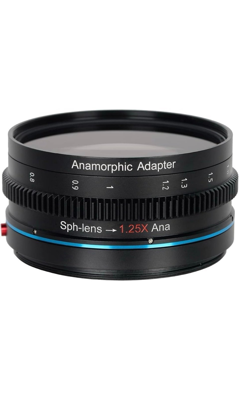 SIRUI 1.25x T2.9 Anamorphic Adapter with Front Single Focus, 82mm Rear Thread