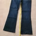 Frame Denim Le Crop Mini Boot Flare Cropped Jeans Lace Up Blue 26