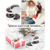 New 5-Layer Rotating Jewelry Storage Box with Lid for Rings & Bracelets - White
