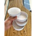 New 5-Layer Rotating Jewelry Storage Box with Lid for Rings & Bracelets - White