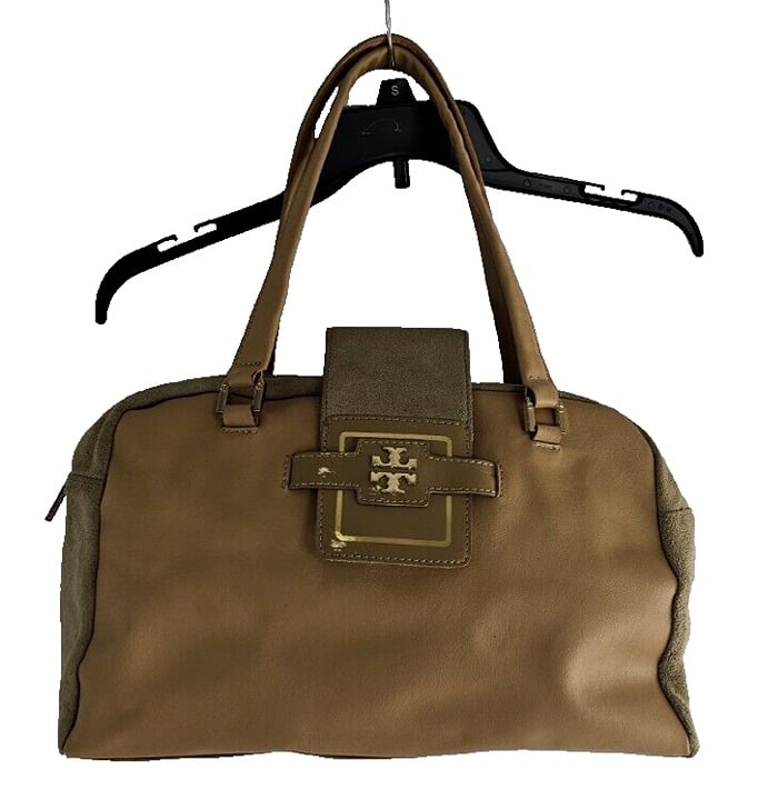 Tory Burch Brown Leather Crossbody Bag