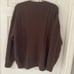 Aritzia Sunday Best Lamora Brown Button Front Relaxed Cable Knit Sweater Size S