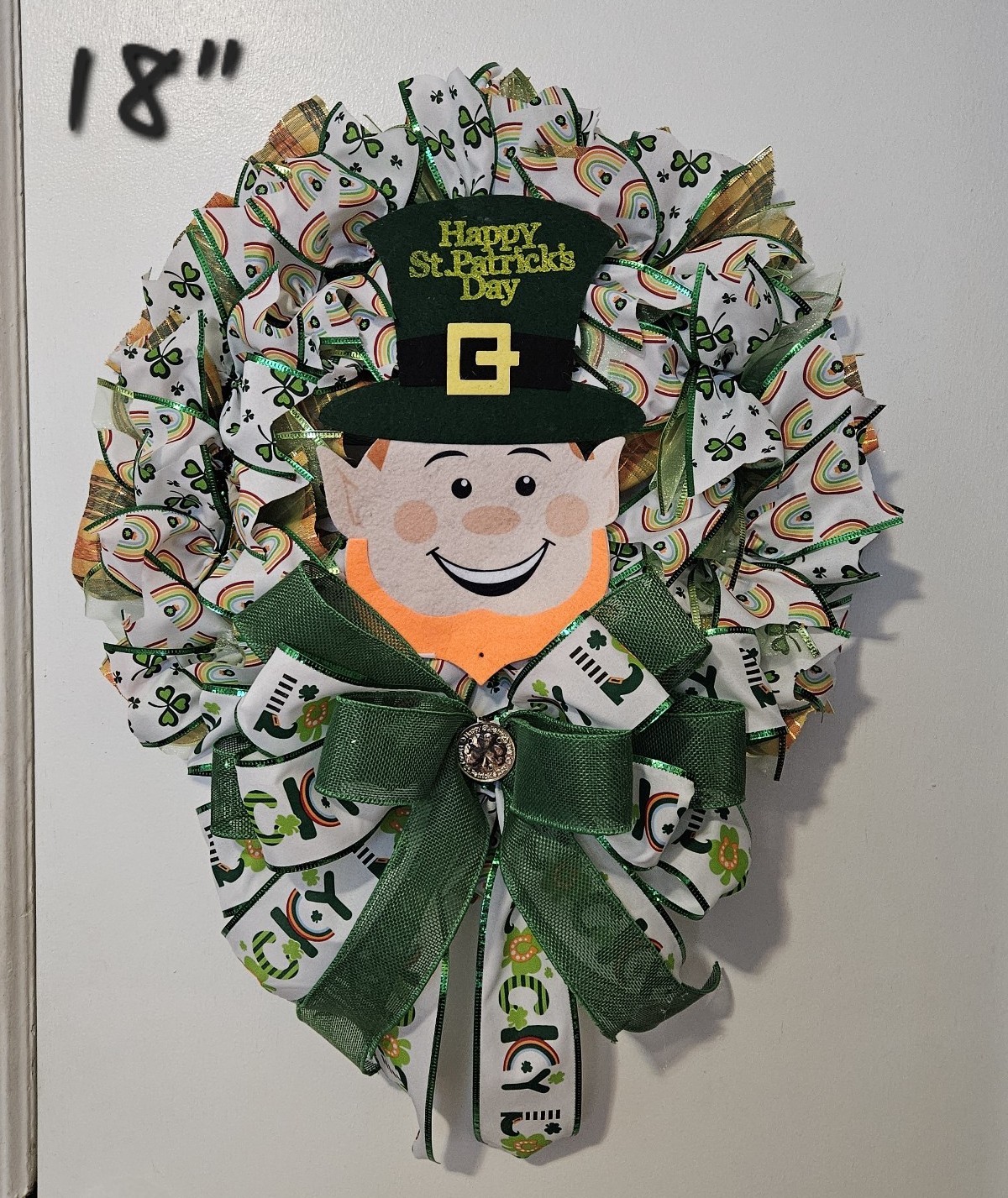 St. Patrick's Day Wreath