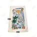 Vtg Souvenir Florida Sun Shine State Map Beach Bath Towel Ocean Tiki Colorful