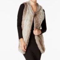 NWOT INC | Ombré Faux Fur Vest