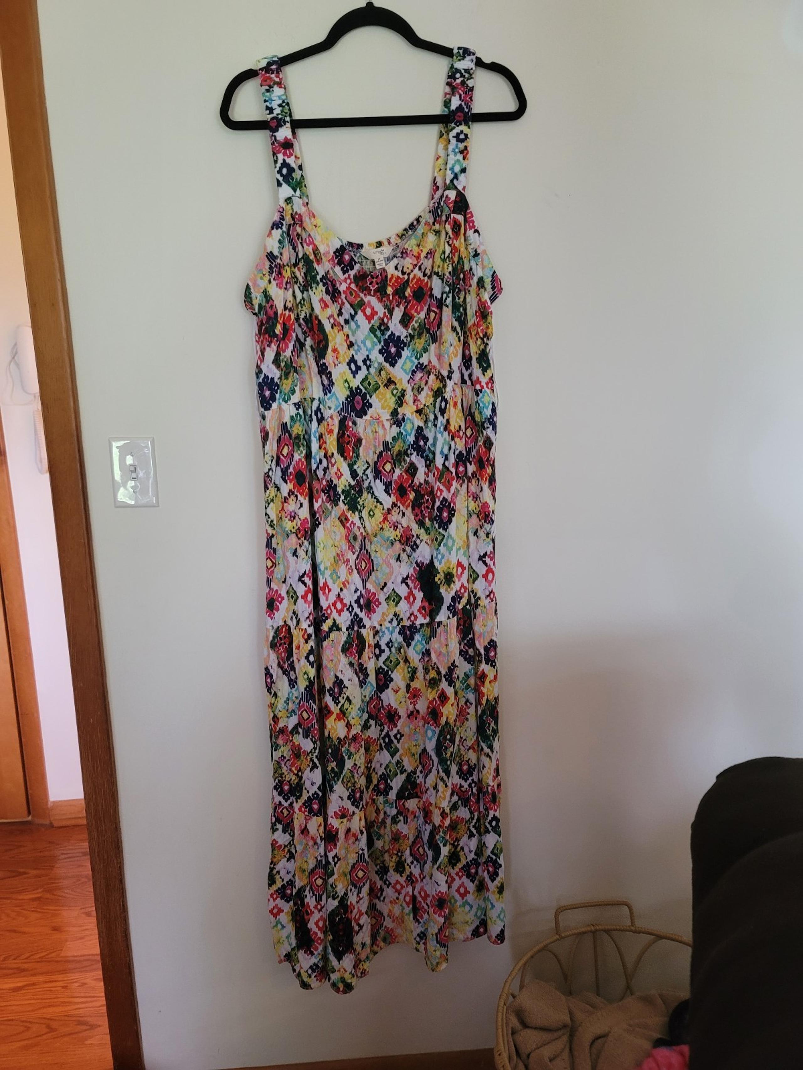 Terra & Sky Sleeveless Maxi Sundress
