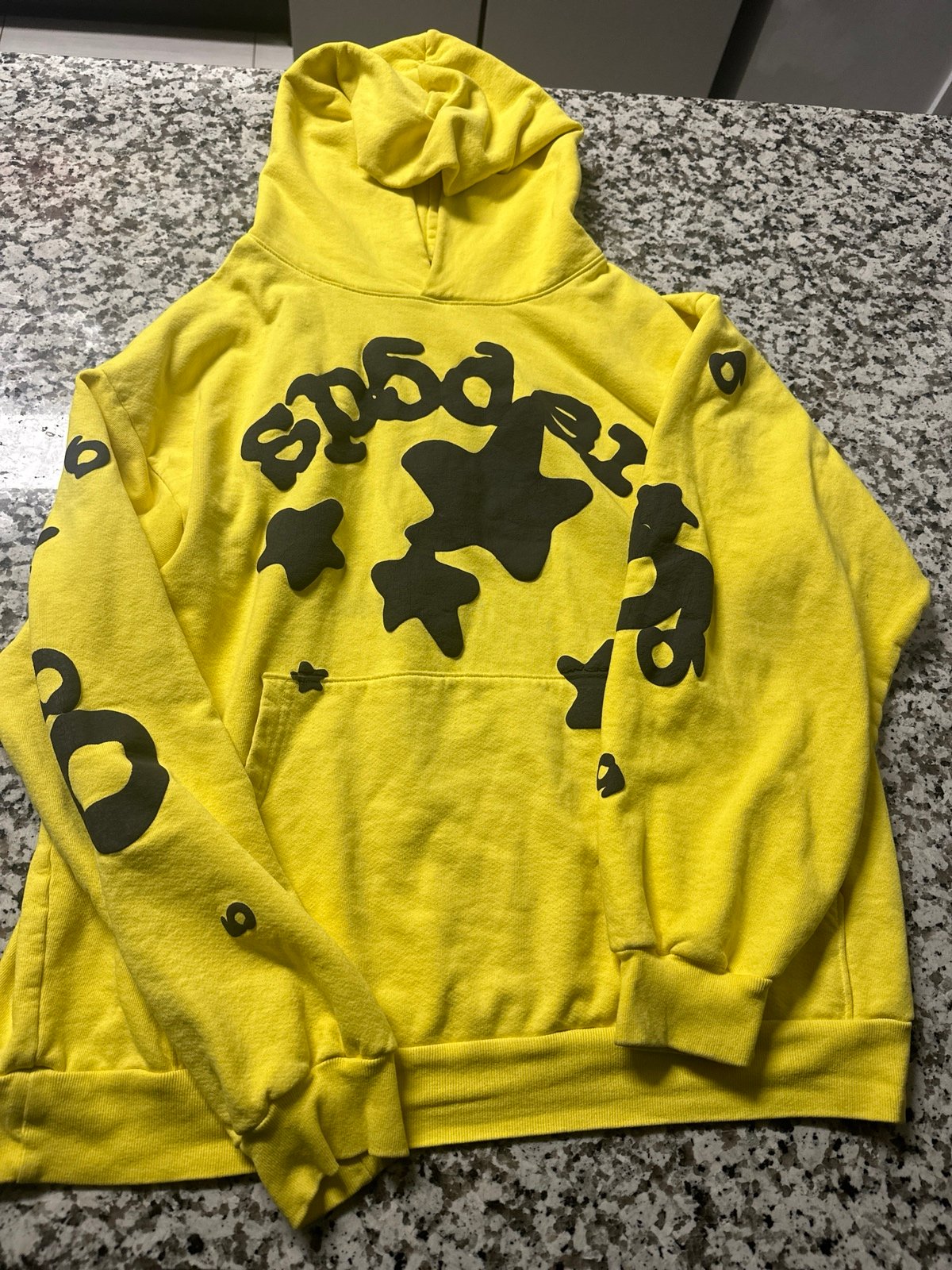 Spider Sp5der Beluga Hoodie Gold