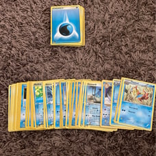 Pokemon card water type lot