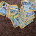 Pokemon card water type lot