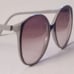 Vintage Mod Gray/Brown/Black Sunglasses NOS Italy