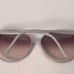 Vintage Mod Gray/Brown/Black Sunglasses NOS Italy
