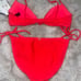 Nwt Paula Hermanny women's bikini swimsuit. Size Medium