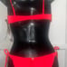 Nwt Paula Hermanny women's bikini swimsuit. Size Medium