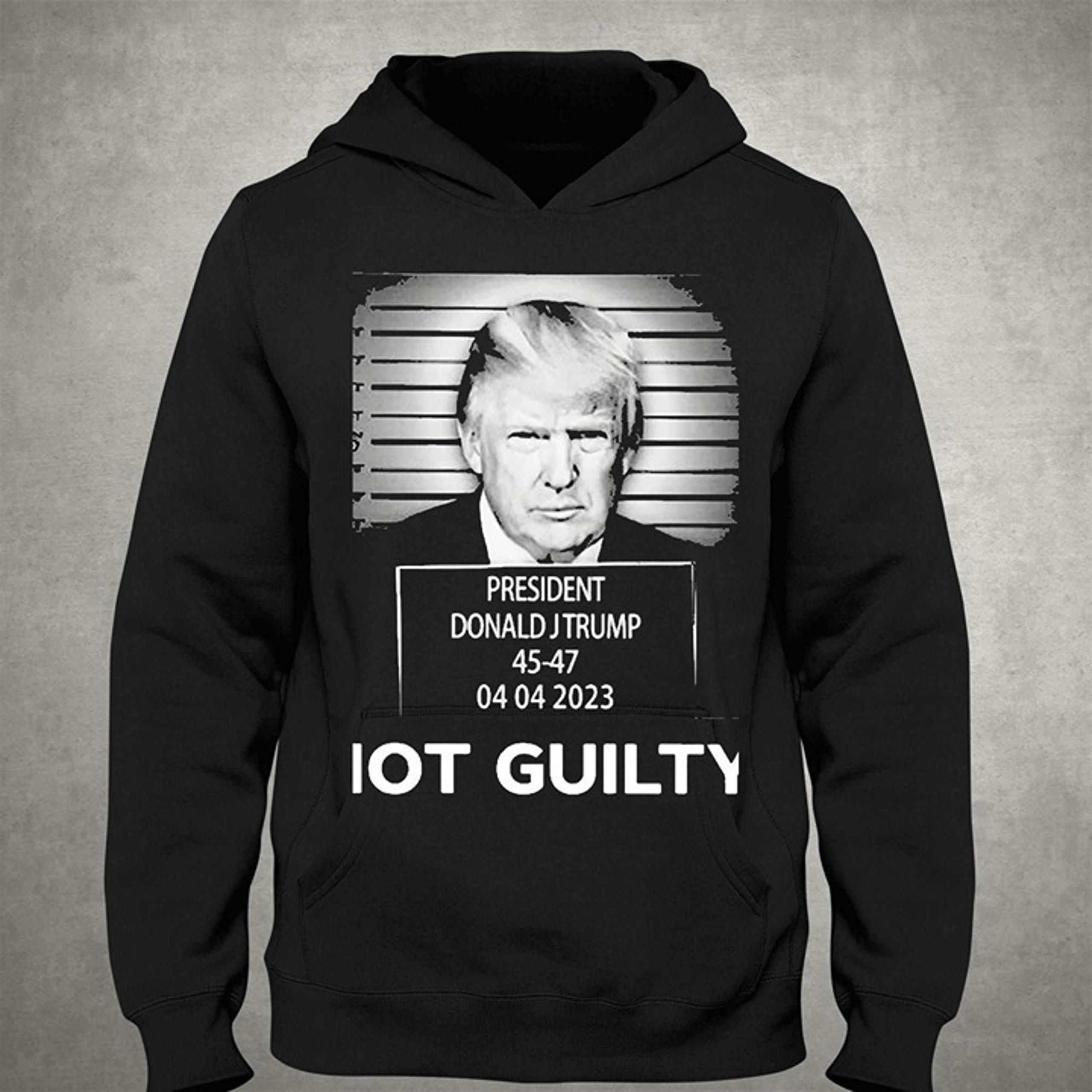 04-04-2023 Trump 45-47 Is Not Guilty Shirt