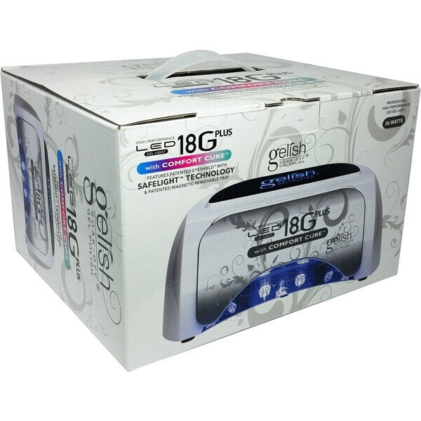 Harmony Gelish 18G PLUS 110V-240V LED LIGHT LAMP - COMFORT CURE US Plug