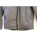 Banana Republic Mens Jacket Small Wool Blend Peacoat Zip Button Gray Bomber Y2K