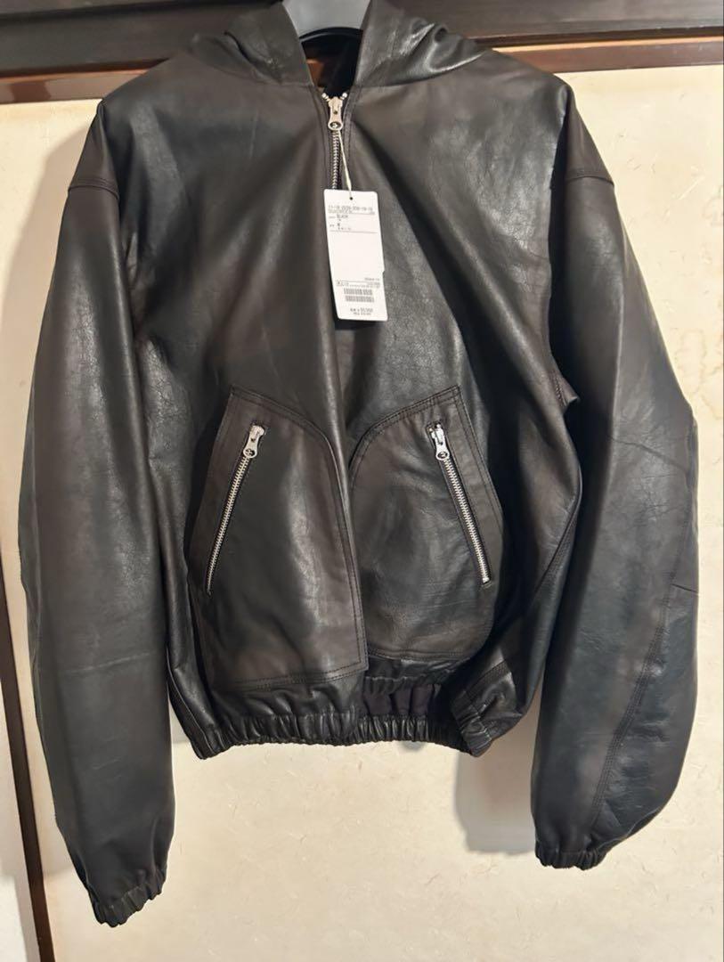 【限定品】 ARCHIVE FUTURE / BLOUSON UP ZIP LEATHER ジャケット・アウター